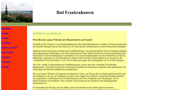 Desktop Screenshot of frankenhausen.info